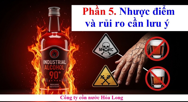 Cồn Công Nghiệp 90 Độ Là Gì? Ứng Dụng, Giá Bán Và Lưu Ý An Toàn